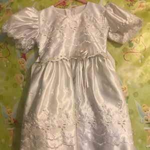 Cream color Elegant: Child dress, 2 size